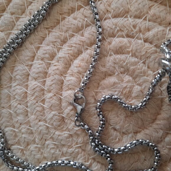 Dragon Pendant Gothic Pendant Necklace - Stainless Steel, NEW! - Picture 3 of 14